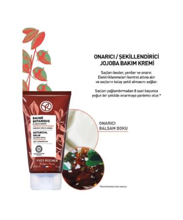 Yves Rocher Repair / Styling / Baume Botanique - Jojoba Care Cream - Buy Online on GoSupps.com
