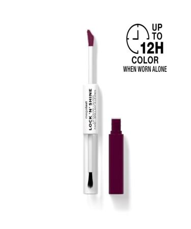 WET N W LD Megalast Lock 'N' Shine 2 in 1 Lip Color + Gloss Megalast Lock 'N' Shine colored lipstick + Shine