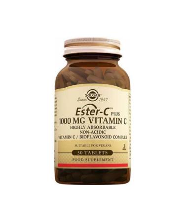 Solgar Ester-c Plus 1000 Mg 30 Tablets