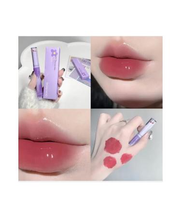 shaqinuo 1 Pcs Honey Shimmer Jelly Lipstick Solid Lip Gloss Tinted Lipstick Pen Type Lip Tint - Buy Online on GoSupps.com