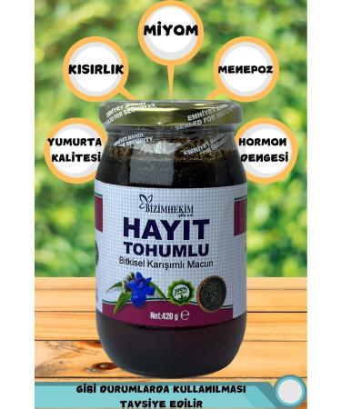 BIZIMHEKIM Herbal Mixed Paste with Chaste Seeds 420 gr