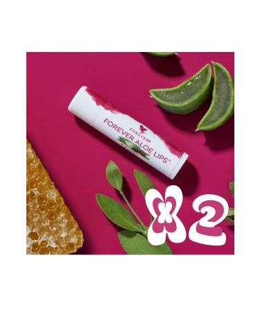 Forever Living Forever Aloe Lips 2 Pieces -22 - Buy Online on GoSupps.com