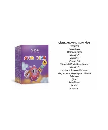 som international Som Kids Chewing Tb.probiotic Microorganism Propolis and Royal Jelly Containing Supplementary Food - Buy Online on GoSupps.com