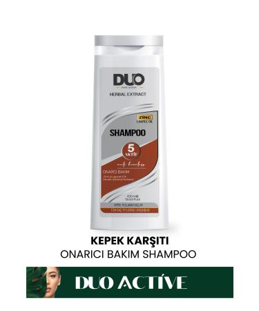 duo pure active Anti-Dandruff Anti-Flaking Zinc Laurel Oil Shampoo