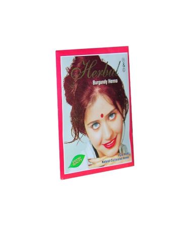 Herbul Red Indian Henna 10 grams Natural Burgundy Henna - Buy Online on GoSupps.com