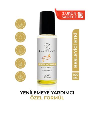 Ravissant Keratin Hair Serum Keratin Effective Hair Care and Repair Serum