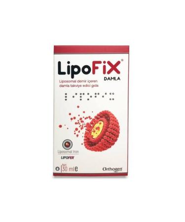 Orthogen Lipofix Drops 30ml (oral Iron Supplementary Food)