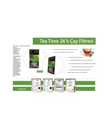 TEA TIME Tea Brewing Bag (TEA FILTER) *10 Pack* (260 BAGS) - Buy Online on GoSupps.com