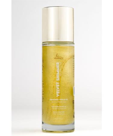 Heleniatic Cosmetic Helens' Velvet Shimmer Luminous Dry Oil | 100 ml | Moisturizer for Skin Body and Hair Care - Buy Online on GoSupps.com