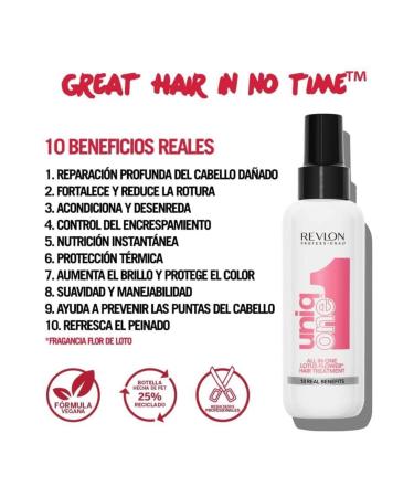 Revlon Uniqone Hair Treatment Lotus Flower 150ml - Buy Online on GoSupps.com