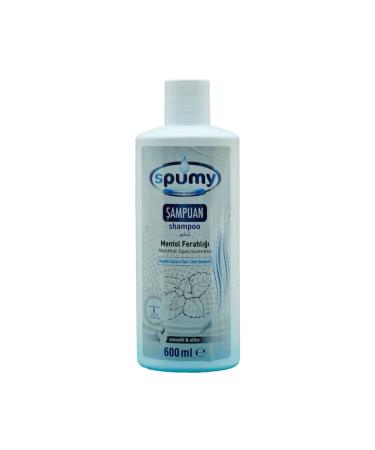 Spumy Menthol Freshness Organic Shampoo for Dandruff Hair - 600 ml - Buy Online on GoSupps.com