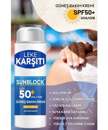 New Essentials SunBlock Sun Care Cream SPF 50+ Anti-Spot High Protection - 50 ml - Buy Online on GoSupps.com