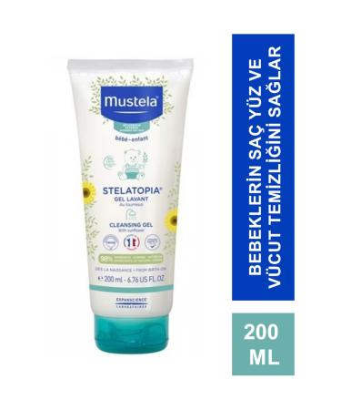 Mustela Stelatopia Cleansing Gel Shampoo 200 ml