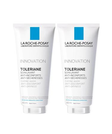 La Roche Posay Toleriane Caring Wash Cleansing Gel 200ml X2