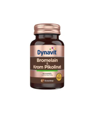 Dynavit Bromelain and Chromium Picolinate 60 Capsules (SINGLE)