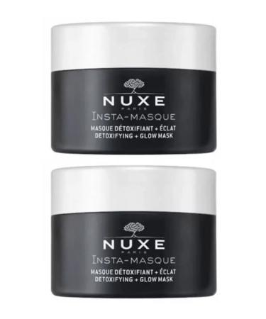 Nuxe Insta-Masque Detoxifying Glow Detox Effective Brightening Mask 50 ml 2 Pieces