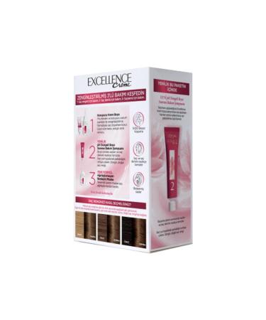 L'Oreal Paris L'or al Paris Excellence Creme Hair Dye - 6 Light Brown - Buy Online on GoSupps.com