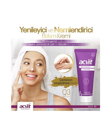 Acvit Regenerating and Moisturizing Care Cream 100 ml - Buy Online on GoSupps.com