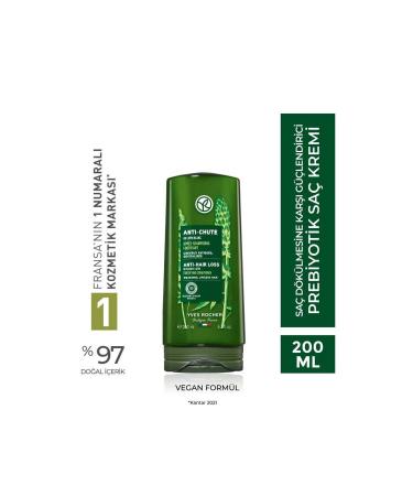 Yves Rocher Prebiotic Hair Conditioner - Anti-Hair Loss / Anti-Chute 200ml