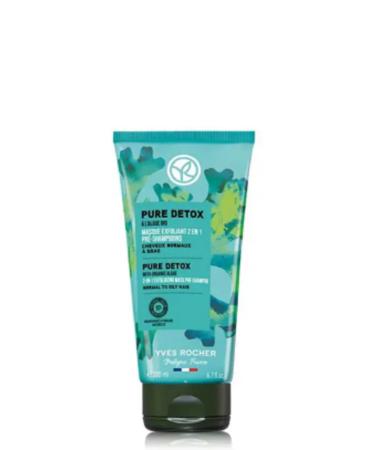 Yves Rocher Oily Hair / Pure Detox - Purifying 2in1 Peeling and Mask