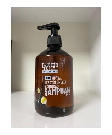 LANIMA FORTE Salt-Free Shampoo Before and After Keratin Salt-Free - Buy Online on GoSupps.com