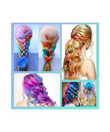 Lesvip's Coloured Hair Chalk Temporary Hair Dye Pink - Buy Online on GoSupps.com