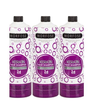 Morfose Keratin Shampoo 1000ml 3 Pieces