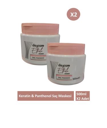 Daycare Repairing hair care cream effective repair keratin and panthenol 500 ml X 2 pieces