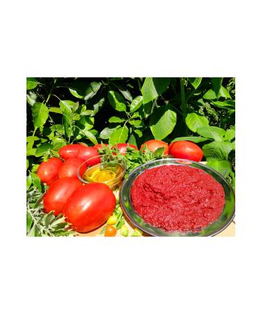 snmg da Tomato Paste Handmade Sun Dried Thick Consistency 700 grams New Season 0 Natural.