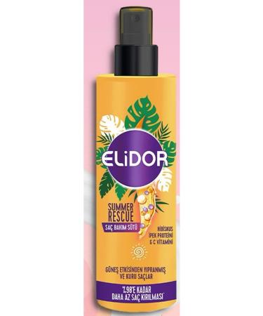 Elidor Summer Rescue Hair Care Milk