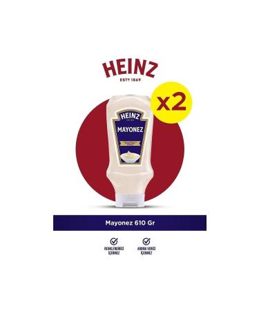 Heinz Mayonnaise 610 Gr X 2 Pieces
