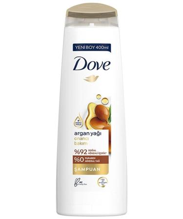 Dove Argan Oil Repair Care Hair Care Shampoo 400 Ml
