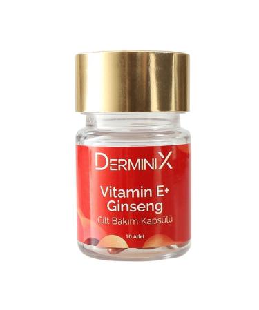 Derminix Vitamin E Ginseng Skin Care Capsule - Buy Online on GoSupps.com