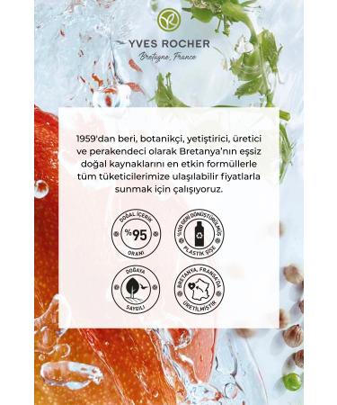 Yves Rocher Moisturizing Shower Gel - Revitalizing Mango Coriander- 200ml-99259 - Buy Online on GoSupps.com