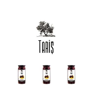Tari TAR NATURAL BRINKED BLACK OLIVES 3X485 GRAM