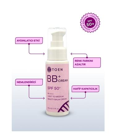 TOEN Matte Appearance Spf 50 Bb Cream (MOISTURIZES-REPAIRS)