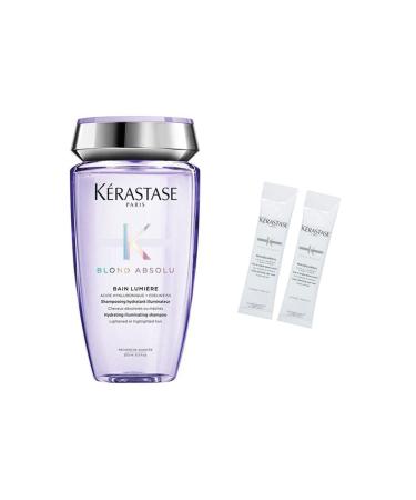 Kerastase Blond Absolu Bain Lumiere Shampoo 250 ml + Pre-Bath Clay Mask 2 x 10 ml