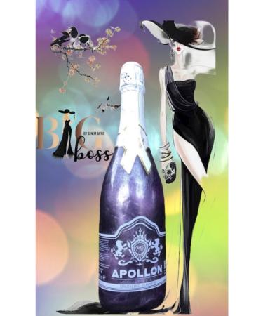 MB APOLLON Blackberry Flavored Pearl Carbonated Beverage
