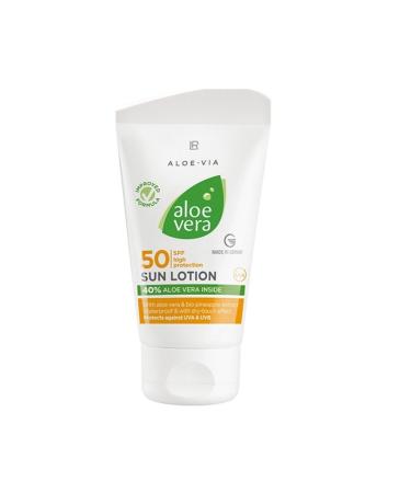 LR Aloe Vera Sun Protection Cream SPF 50 Factor.