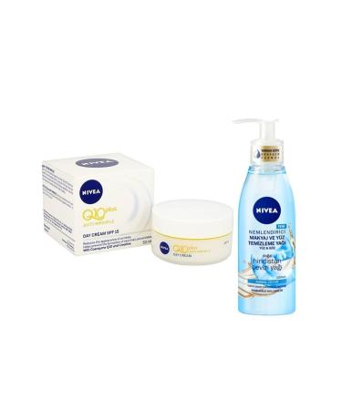 NIVEA Q10 Anti-Wrinkle Day Care Cream 50 ml 4005900324382 Set of 2