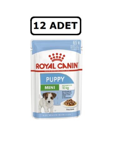 Royal Canin Mini Puppy Sauce Dog Wet Food 85 Gr 12 Pieces