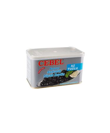 Cebel Black Olives Less Salty 750gr