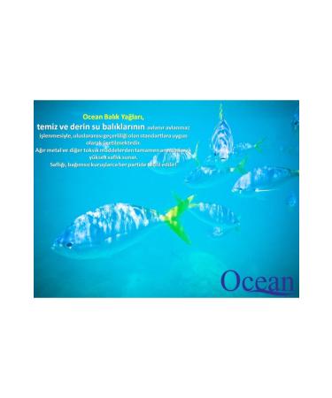 Ocean 500mg 60 Capsules Lemon Flavored Pure Fish Oil - Buy Online on GoSupps.com