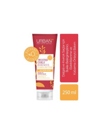Urban Care Twisted Curls Hibiscus & Shea Butter Curl Defining Hair Care Cream 250 ml X 2 Pieces - Buy Online on GoSupps.com