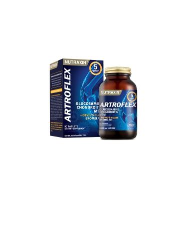 Nutraxin Artroflex 90 Tablets Without Preservatives and Sweeteners