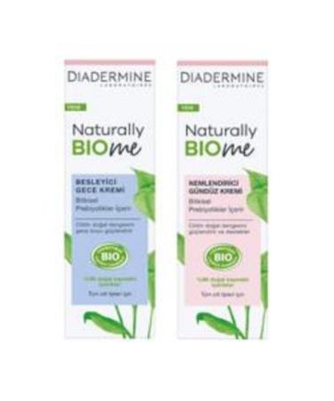 Diadermine Naturally Biome Moisturizing Day and Night Cream 50 Ml. X 2 Pieces