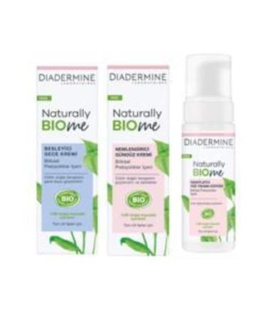 Diadermine Naturally Biome Moisturizer 3-Piece Set