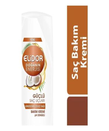 Elidor Nature's Energy Series - Strong Hair Ends Coconut Shampoo 350 ml