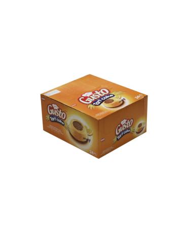 Elvan Cici Gusto Tart Cake with Orange Jelly 50 Gr. 24 Pieces (1 BOX) - Buy Online on GoSupps.com