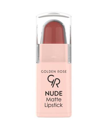 Golden Rose Nude Matte Lipstick Mini - No 04
